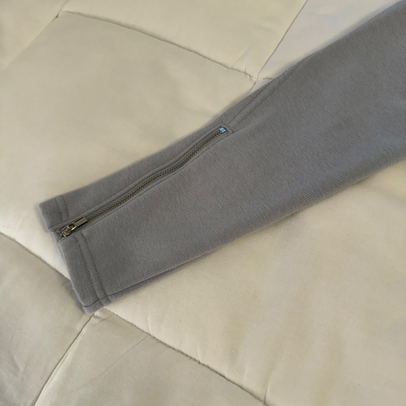 Athleta Gray Blue Sweatshirt Dress - Picture 3 of 6